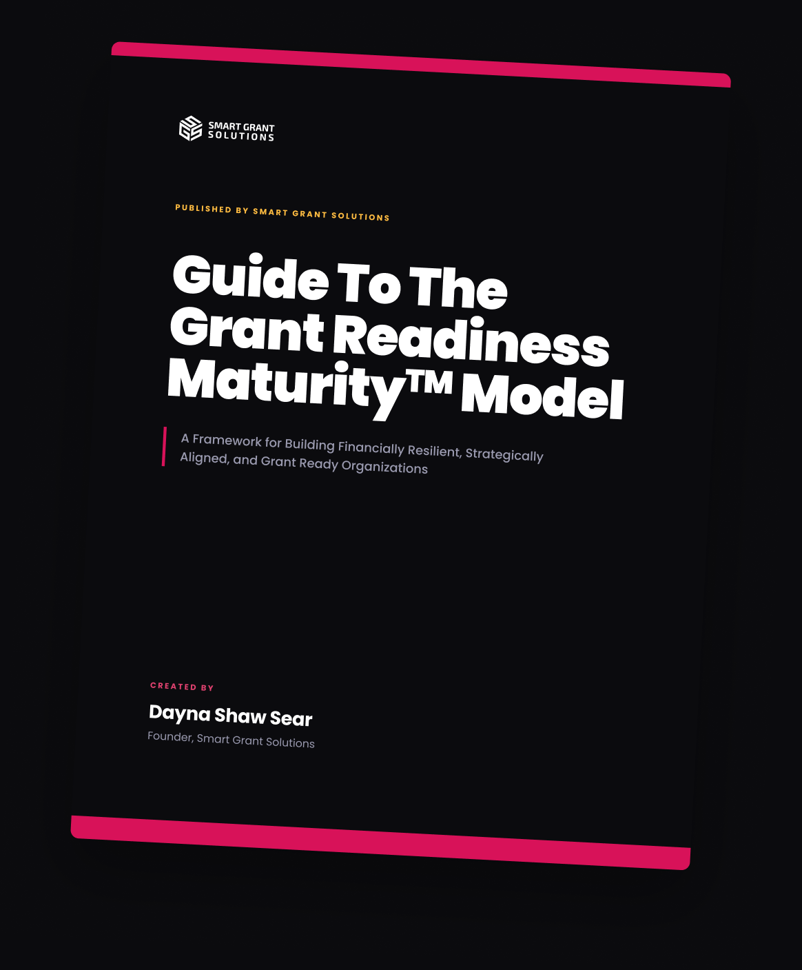 The Grant Readiness Maturity Model guide