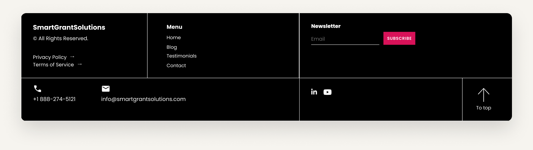 Footer / CTA
